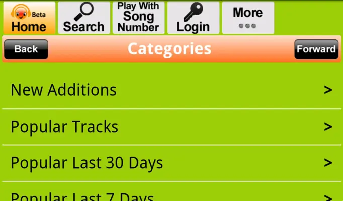 MeraGana Player android App screenshot 0